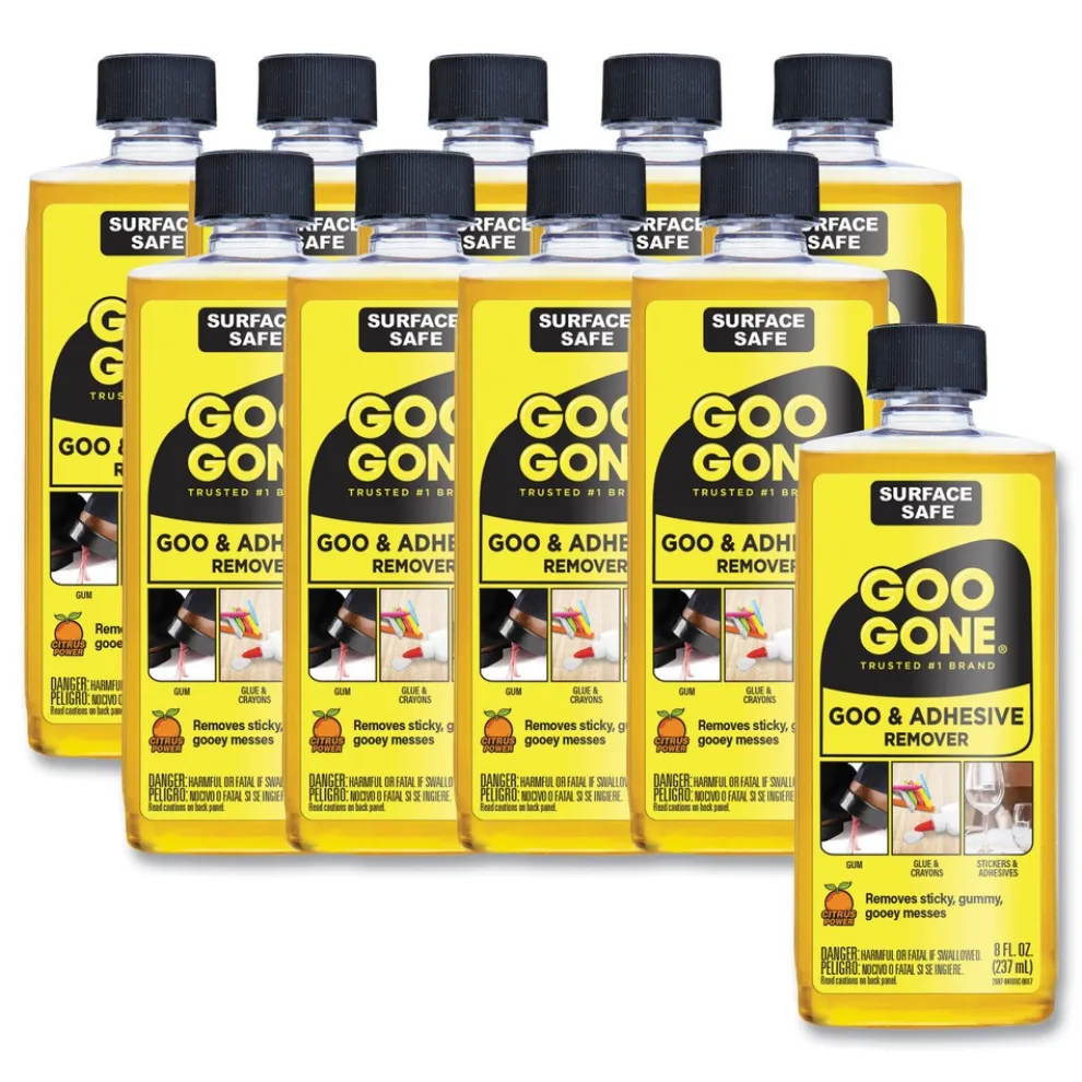Goo Gone 8 oz. Bottle Original Cleaner - Citrus Scent (12/Carton)