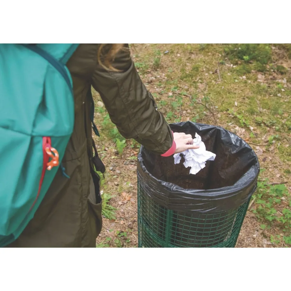 Heritage 33 in. x 39 in. 33 gal. 2 mil Low-Density Repro Can Liner - Black (100/Carton)