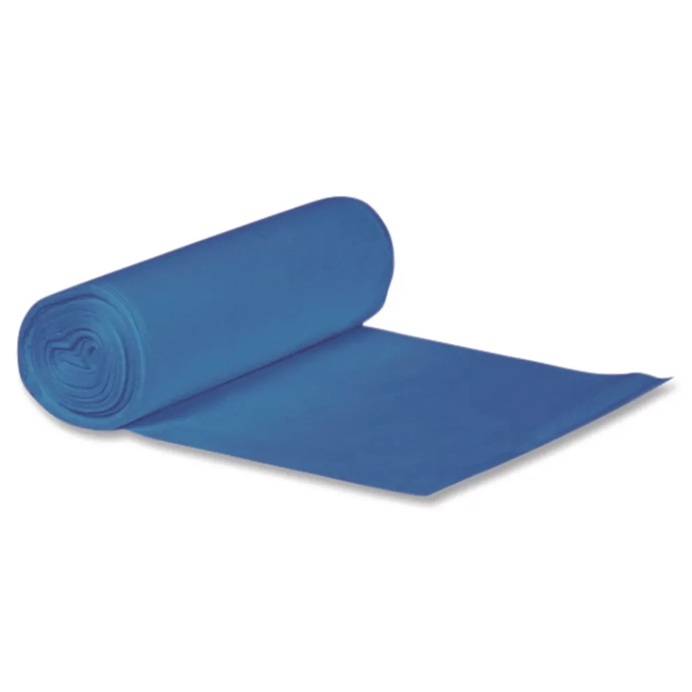 Heritage 30 in. x 43 in. 1.3 mil. 30-Gallon Linear Low Density Health Care Can Liners - Blue (200/Carton)