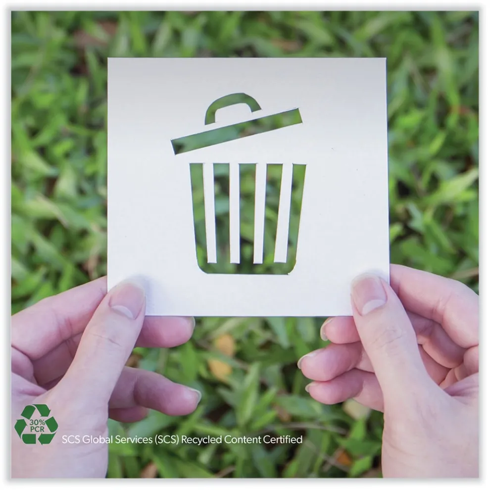 Heritage 24 in. x 27 in. 30 gal. 1 mil Eco Blend Max Can Liners - Black (500/Carton)