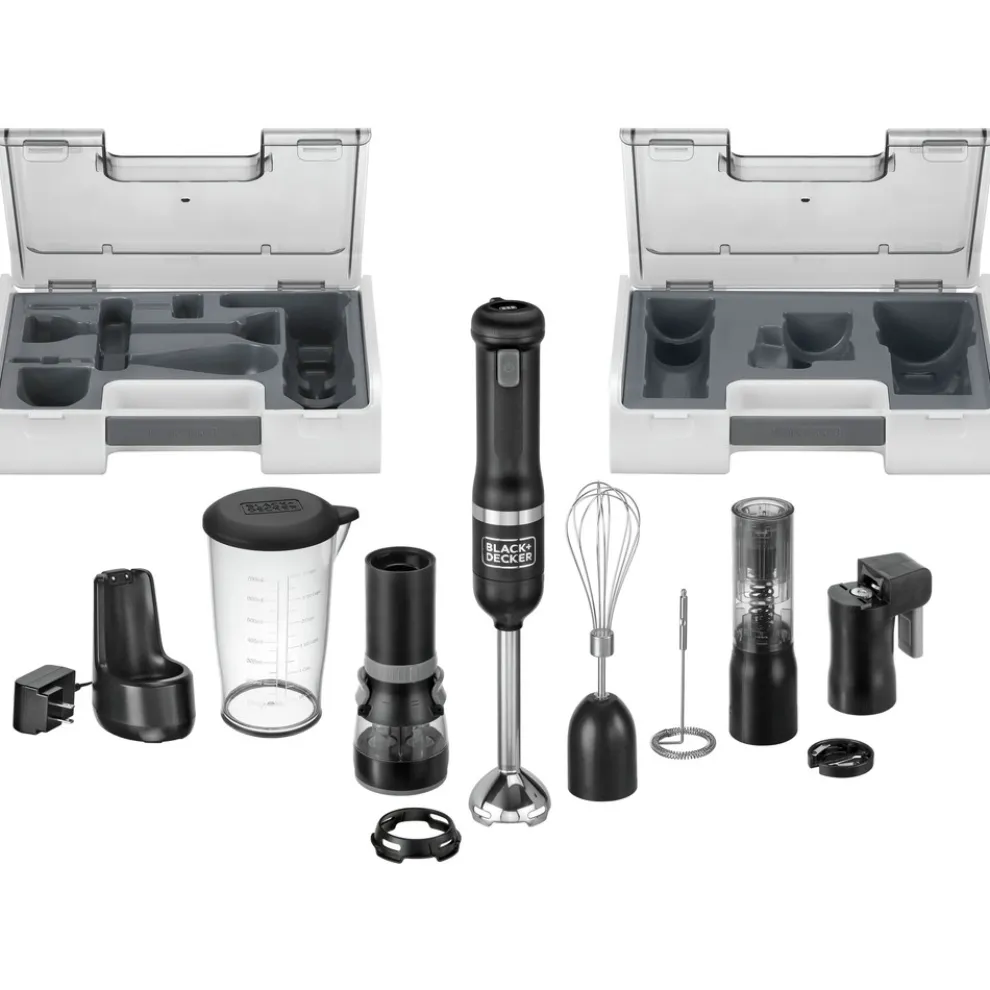 Black & Decker kitchen wand Cordless Blender 6-in-1 Kitchen Multi-Tool - Black