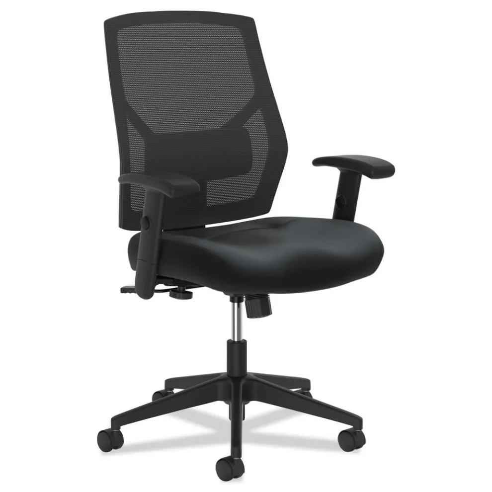 HON 18 in. to 22 in. Seat Height 250 lbs. Capacity Crio High-Back Task Chair - Black