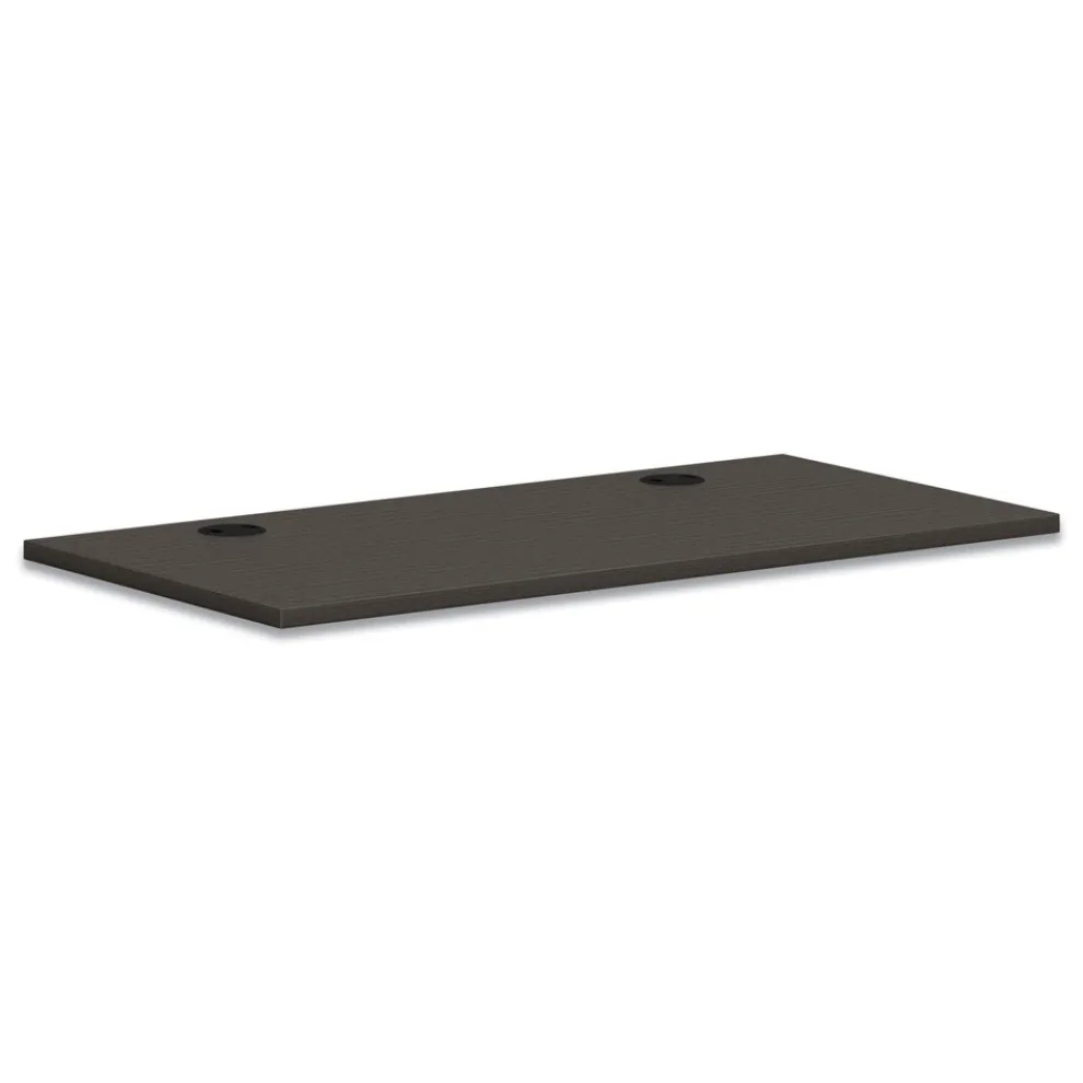 HON 48 in. x 24 in. Rectangular Mod Worksurface - Slate Teak