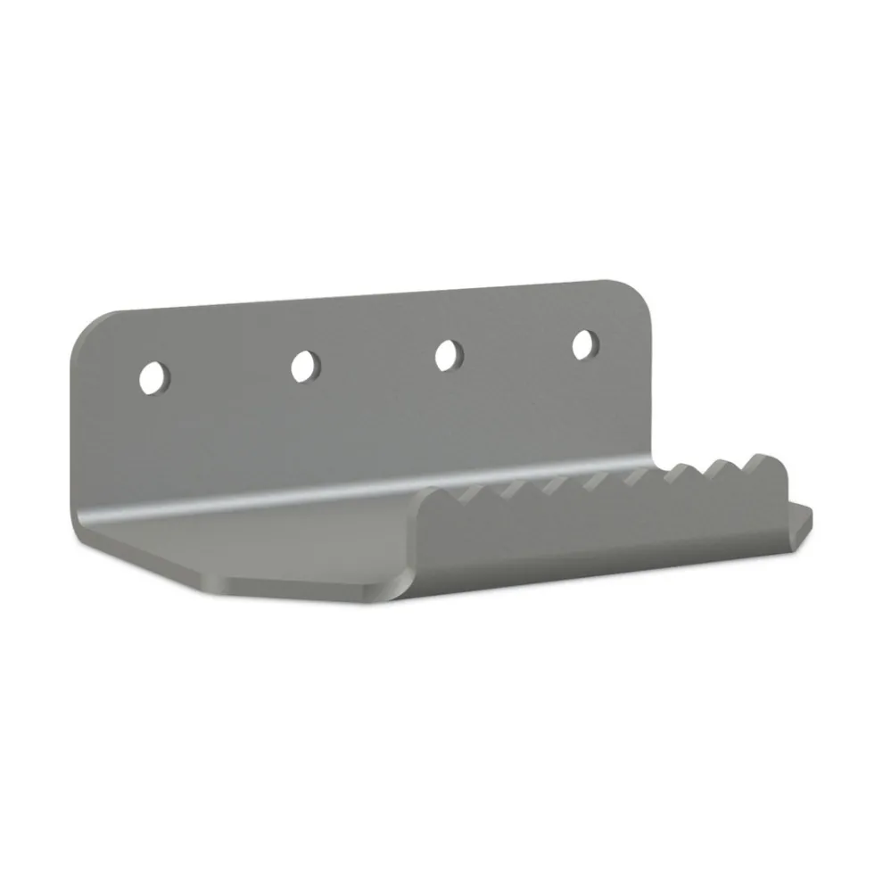 HON 5 in. x 3.75 in. x 1.5 in. Hands-Free Door Foot-Pull - Titanium (5/Carton)