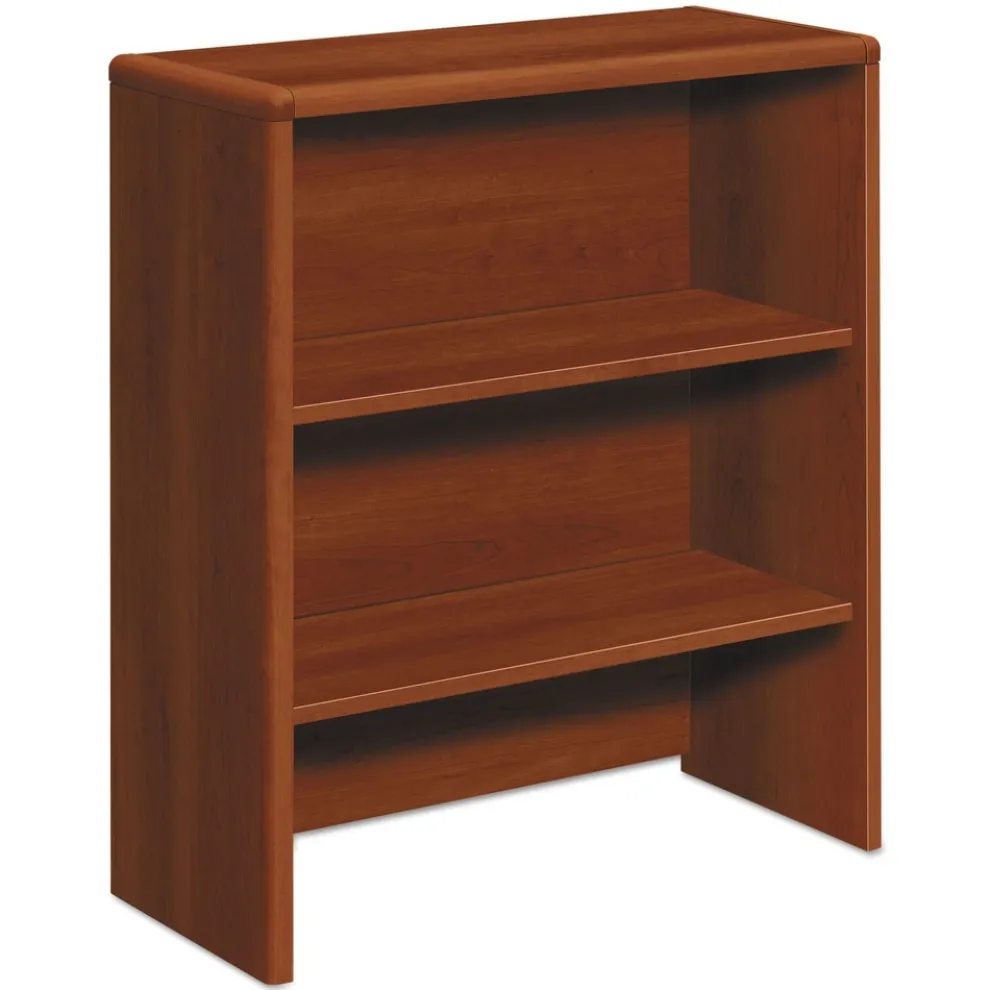 HON 32.63 in. x 14.63 in. x 37.13 in. 10700 Series Bookcase Hutch - Cognac
