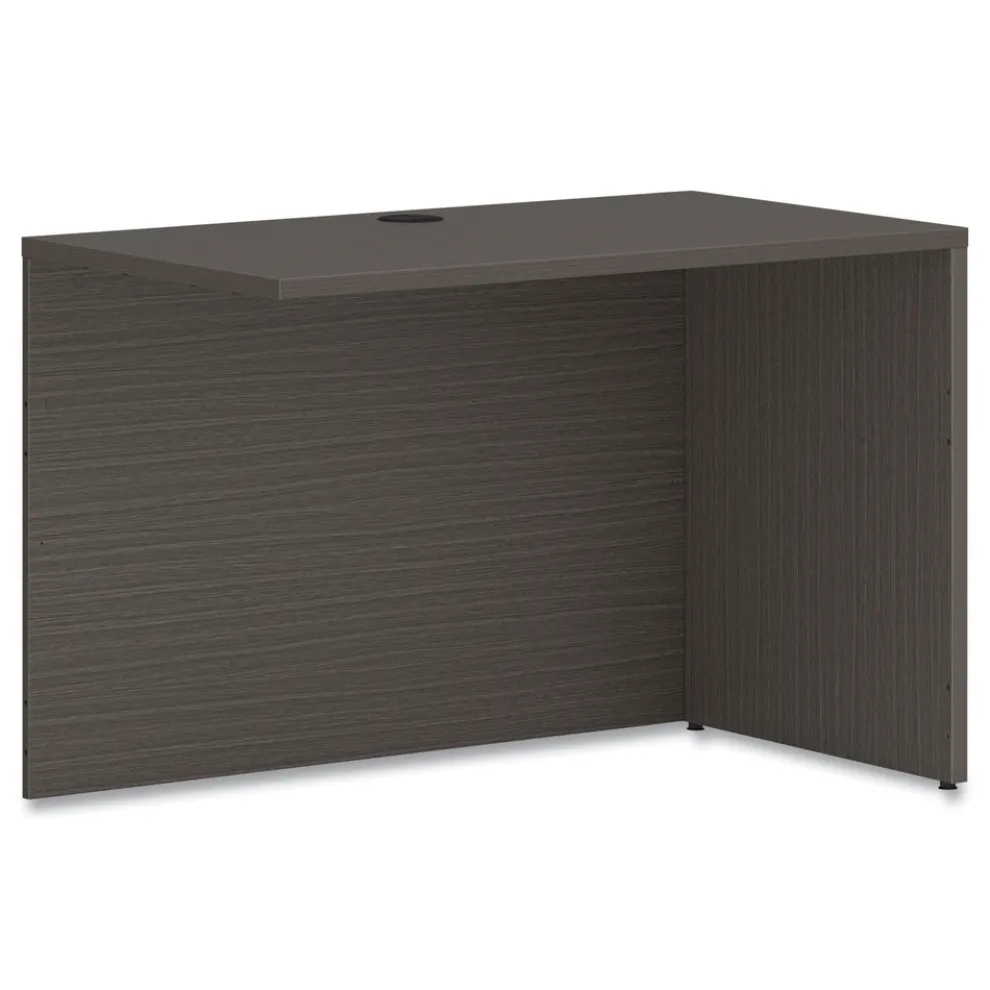 HON 42 in. x 24 in. x 29 in. Reversible (Left or Right) Mod Return Shell - Slate Teak