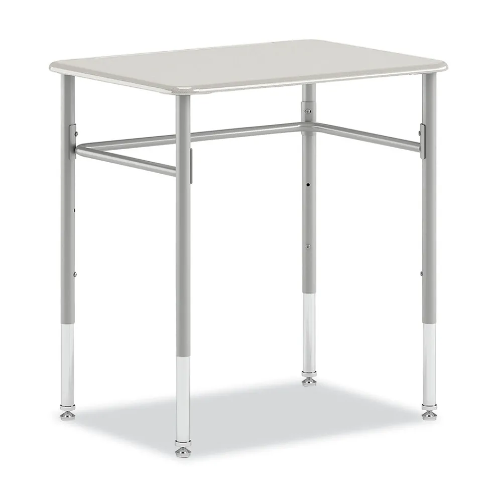 HON 20 in. x 26 in. x 23 in. to 33 in. Rectangle SmartLink Student Desk - White (2/Carton)