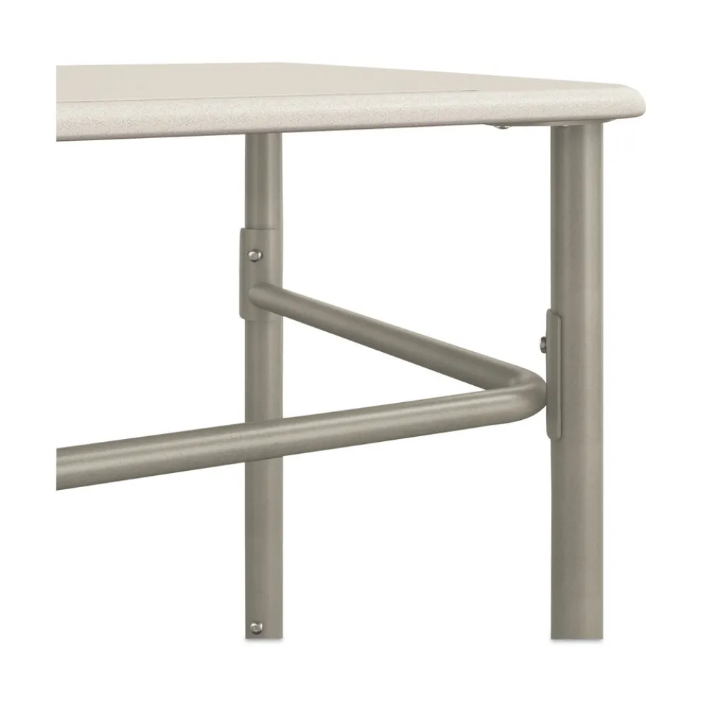 HON 20 in. x 26 in. x 23 in. to 33 in. Rectangle SmartLink Student Desk - White (2/Carton)