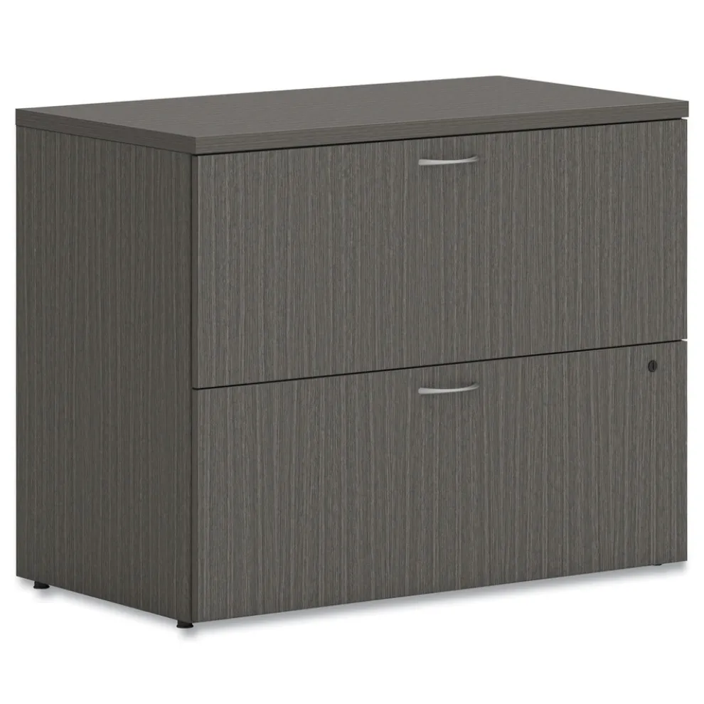 HON 2 Legal/Letter-Size File Drawers 36 in. x 20 in. x 29 in. Mod Lateral File - Slate Teak