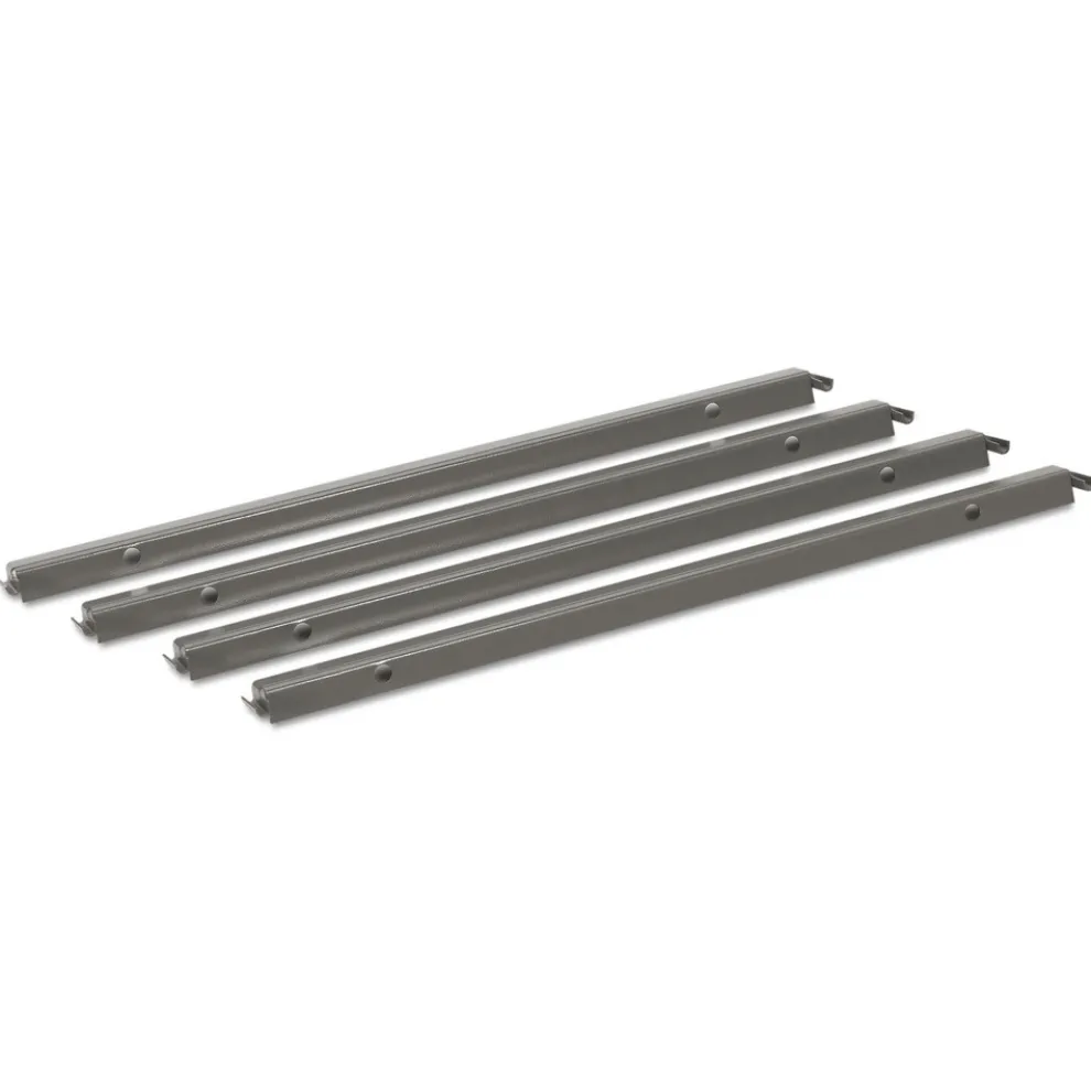 HON Single Cross Rails for 30 in. and 36 in. Wide Lateral File Cabinets - Gray (4/Pack)