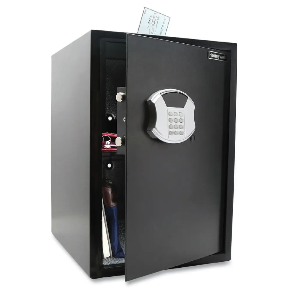 Honeywell 15 x 7.8 x 22 Digital Steel Security Safe with Drop Slot - Black