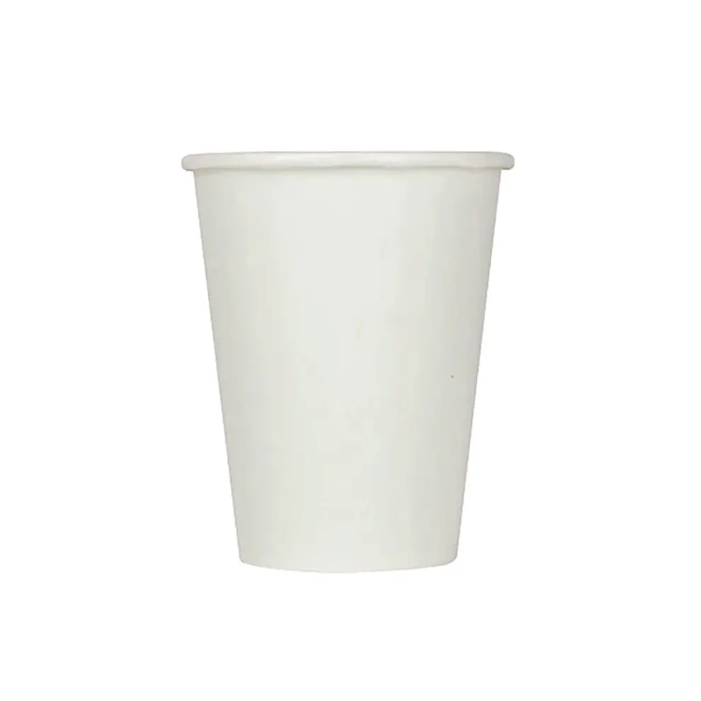 Karat C-KCP9W 9 oz. Double Poly Paper Cold Cups - White (1000/Carton)