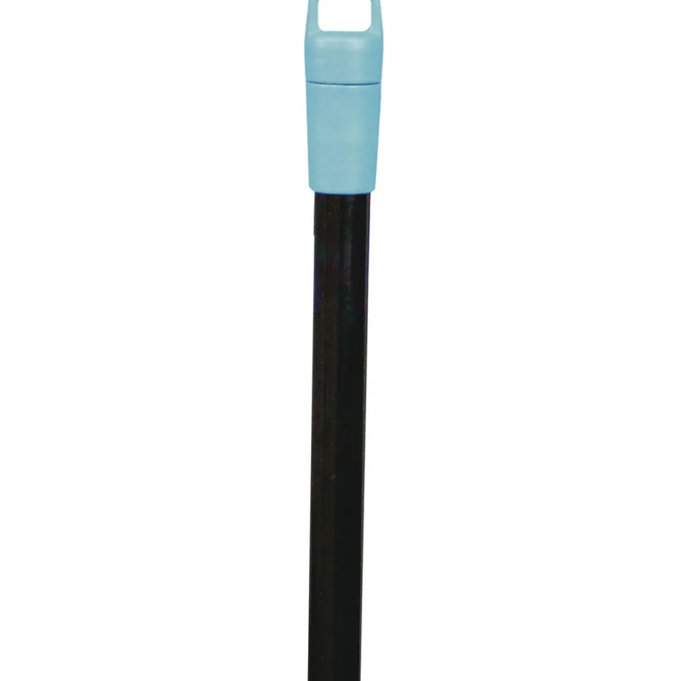 Impact 36.86 in. Lobby Dust Pan Broom - Black/Blue (12/Carton)