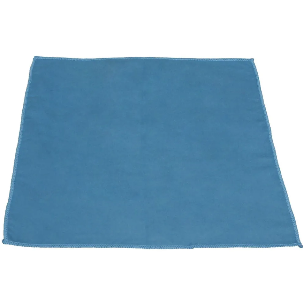 Impact 16 in. x 16 in. Lightweight Microfiber Cloths - Blue (12/Pack, 18 Packs/Carton)