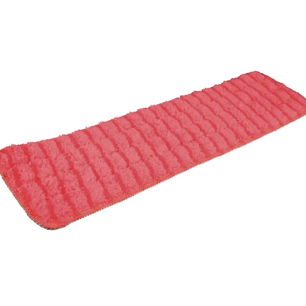 Impact 18 in. x 5 in. Microfiber Wet Mops - Red