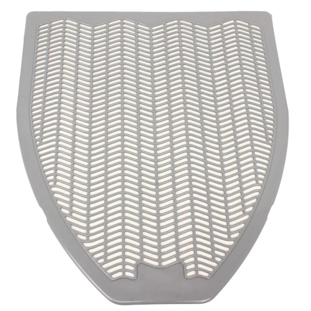 Impact 17.5 x 20.38 Nonslip Disposable Urinal Floor Mat - Orchard Zing Scent/Gray (6/Carton)