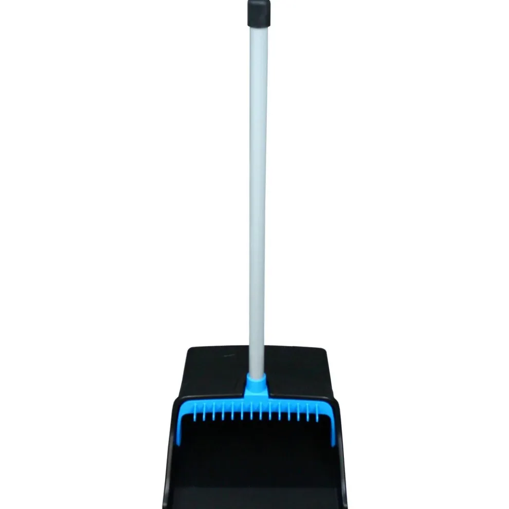 Impact LobbyMaster 11.72 in. Wide Plastic Dust Pan - Blue/Black