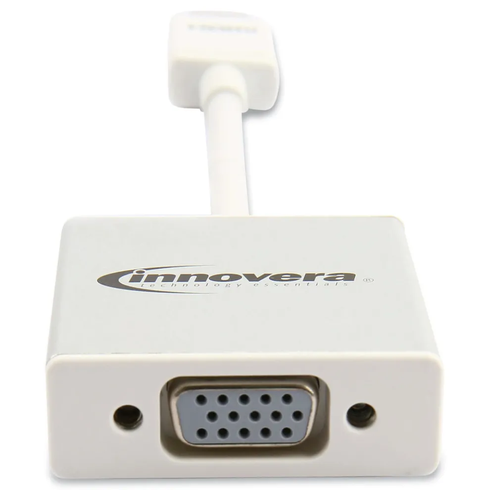 Innovera 0.65 ft. USB Type-C VGA Adapter - White