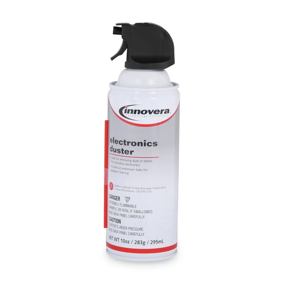 Innovera 10 oz. Compressed Air Duster Cleaner (6/Pack)