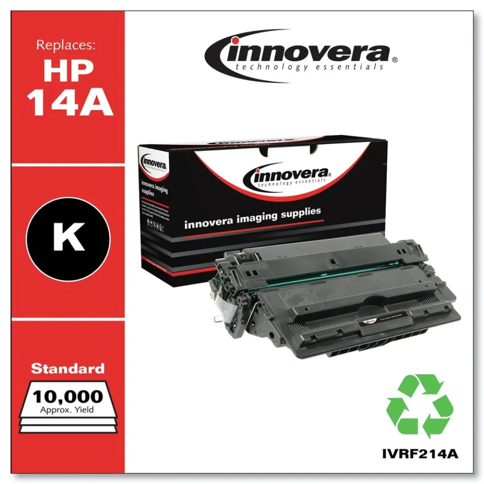 Innovera 10000 Page-Yield Remanufactured Toner Replacement for 14A (CF214A) - Black