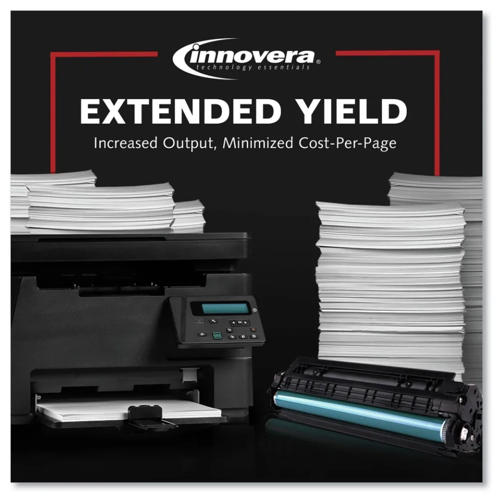 Innovera 6000 Page-Yield Remanufactured High-Yield Toner Replacement for 49X (Q5949X) - Black
