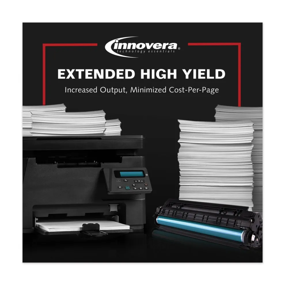 Innovera Remanufactured Black Extended-Yield Toner Replacement for CB435AJ #35A 2200 Page-Yield