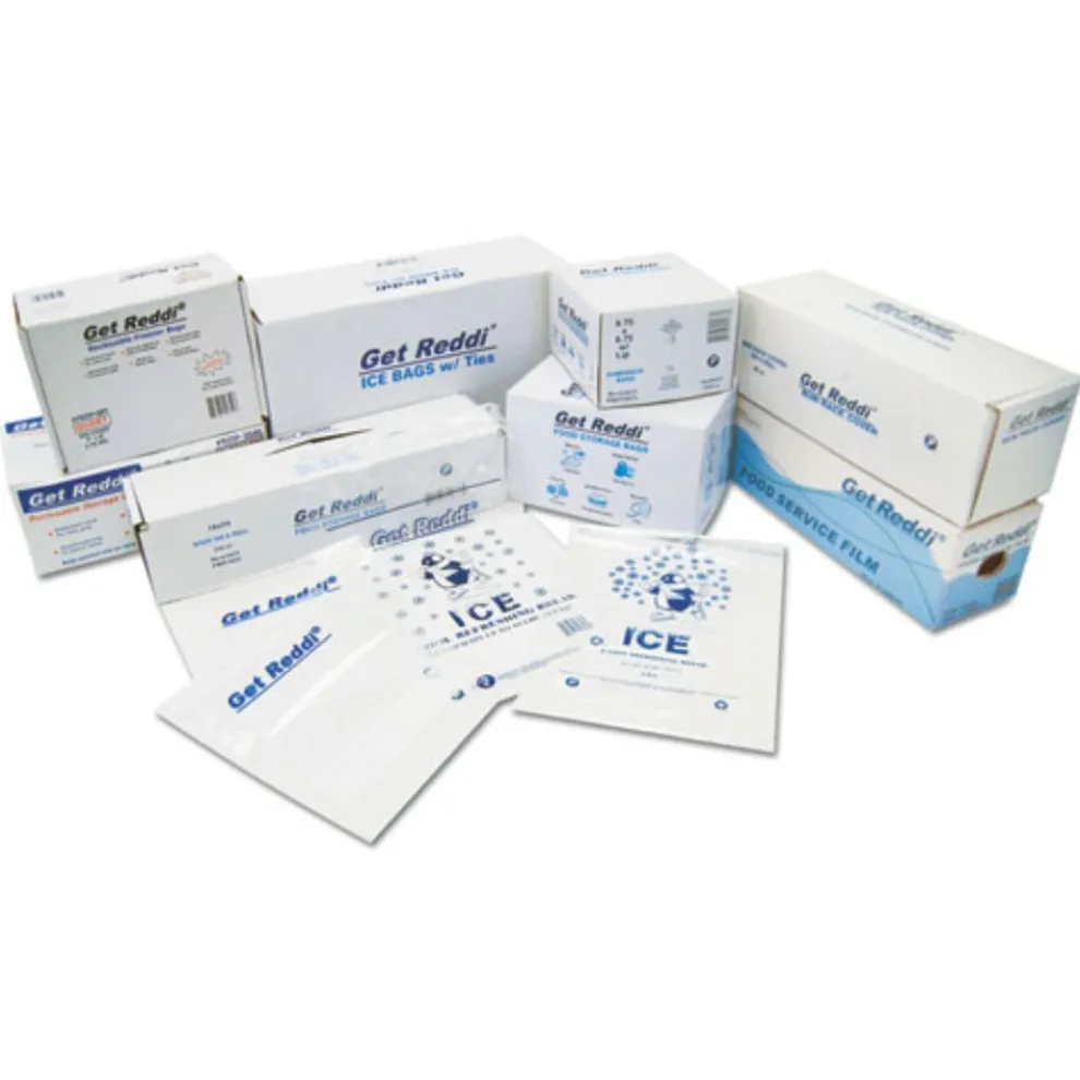 Inteplast Group PB120830 24-Quart 1 mil. 12 in. x 30 in. Food Bags - Clear (500/Carton)