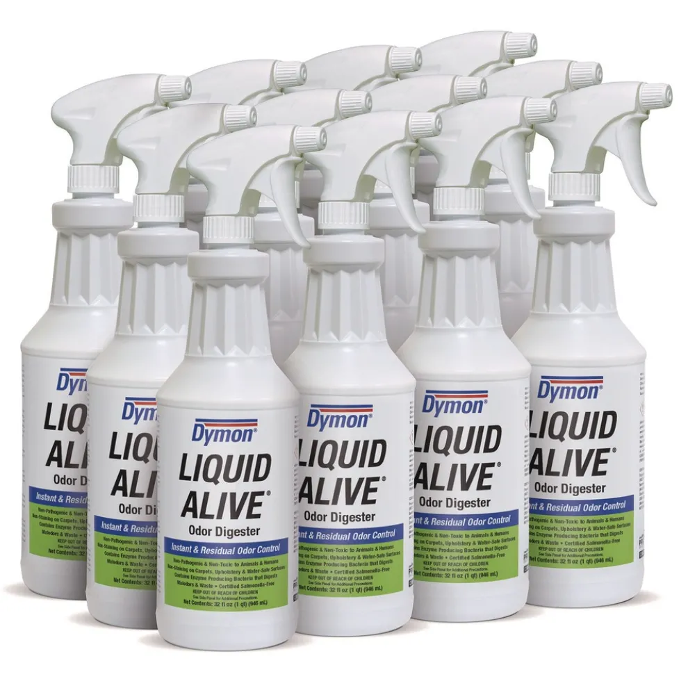 ITW Dymon LIQUID ALIVE 32 oz. Bottle Odor Digester (12/Carton)