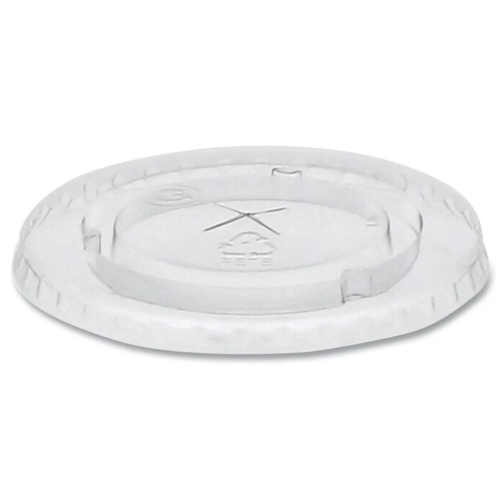 Pactiv Corp. 12 oz./14 oz./16 oz./20 oz. Cold Cup Lids - Clear (1680/Carton)
