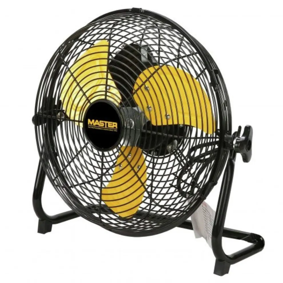 Master 120V 0.6 Amp High Velocity 12 in. Corded Direct Drive Floor Fan