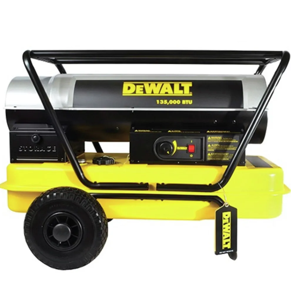 Dewalt DXH135HD 135,000 BTU Forced Air Kerosene Construction Heater