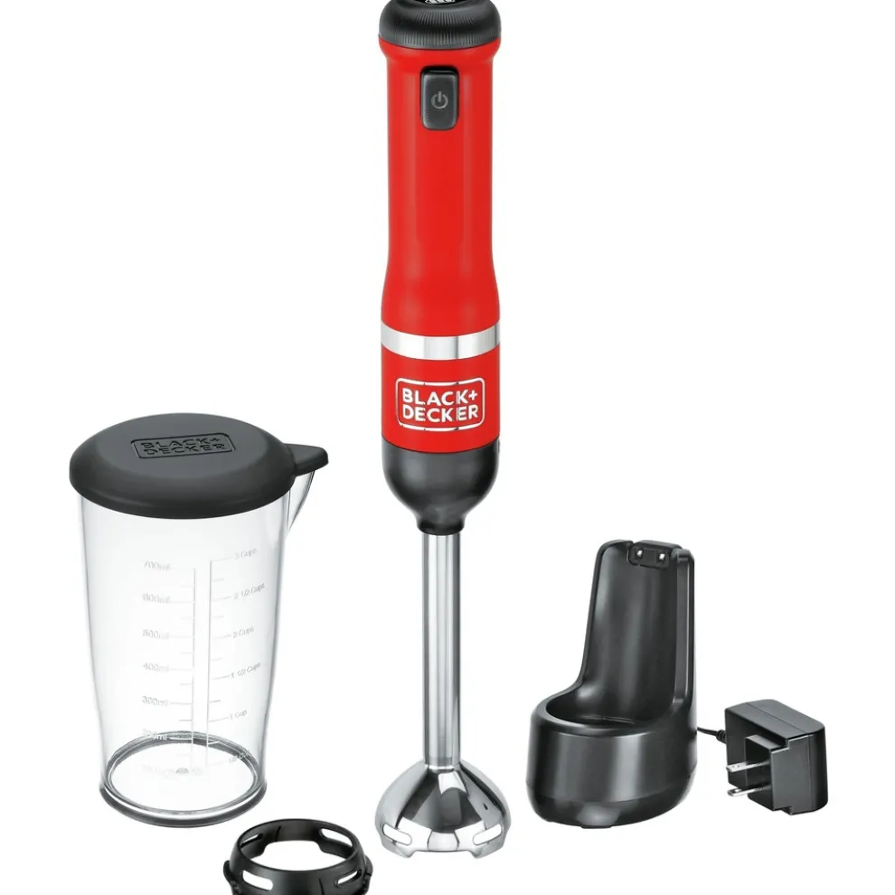 Black & Decker kitchen wand Cordless Immersion Blender - Red
