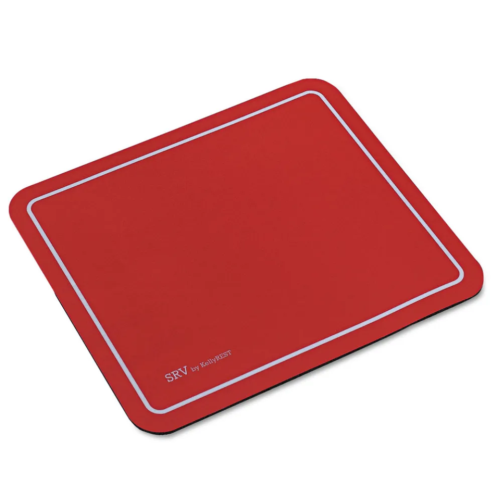 Kelly Computer Supply 9 in. x 7.75 in. Optical Mouse Pad - Red