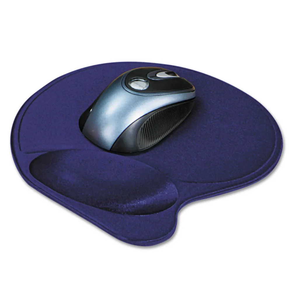 Kensington 7.9 in. x 10.9 in. Wrist Pillow Extra-Cushioned Mouse Support - Blue