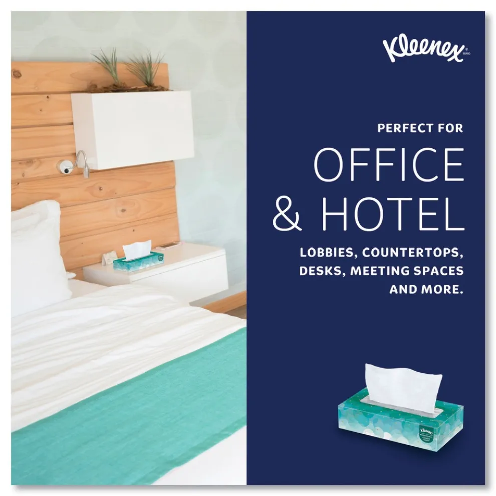 Kleenex 2-Ply Facial Tissues - White (100 Sheets/Box)