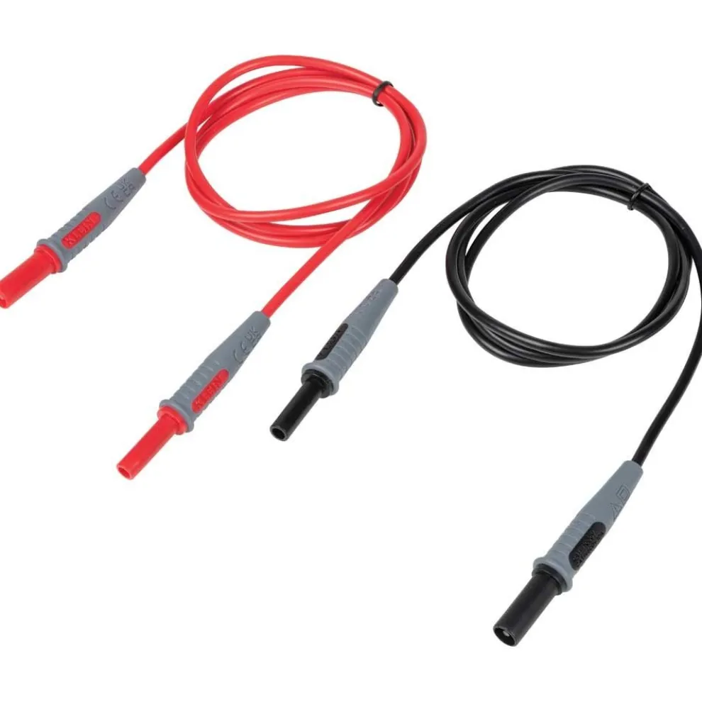 Klein Tools 3 ft. Lead Adapters - Red and Black