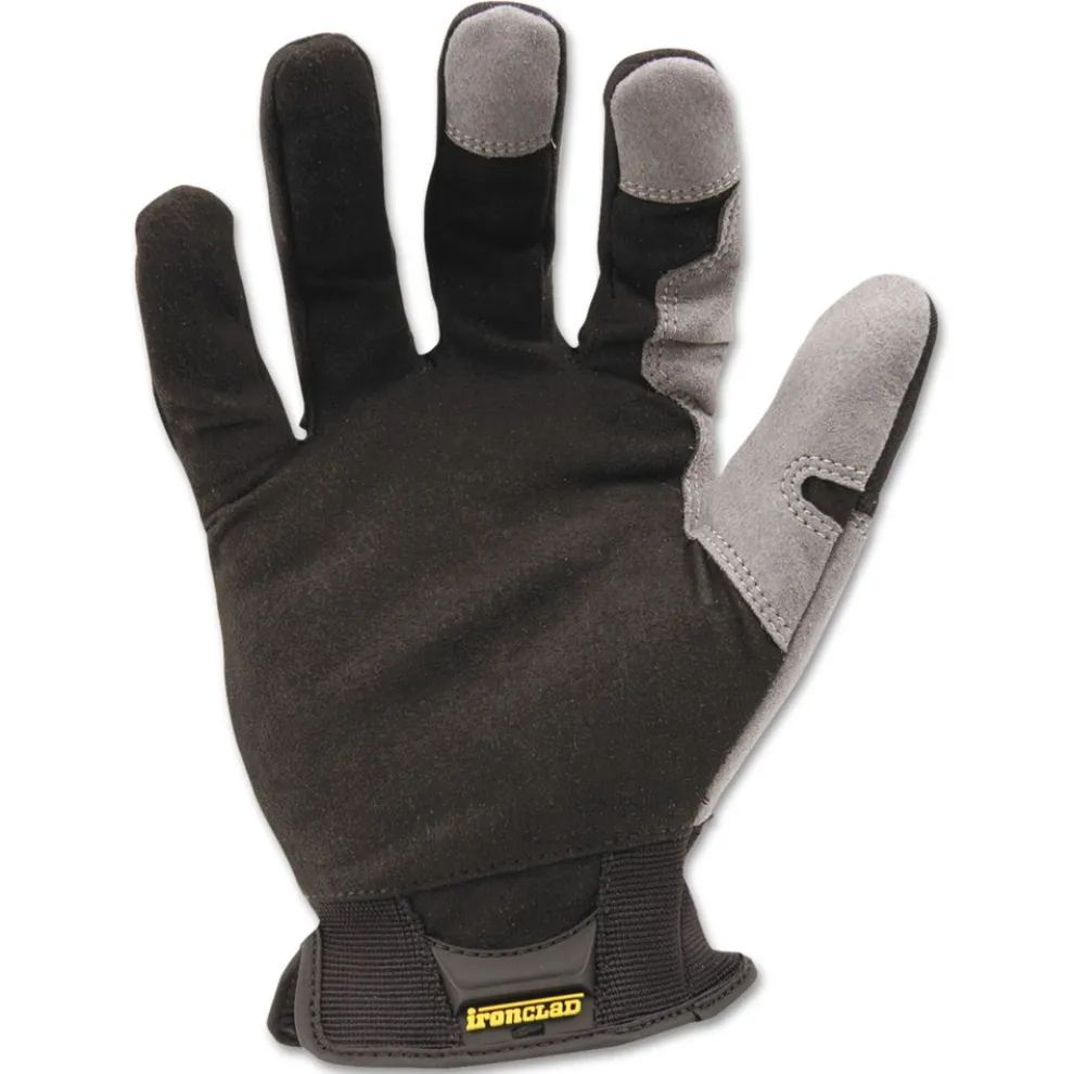 Ironclad Workforce Glove - X-Large, Gray/Black (1-Pair)