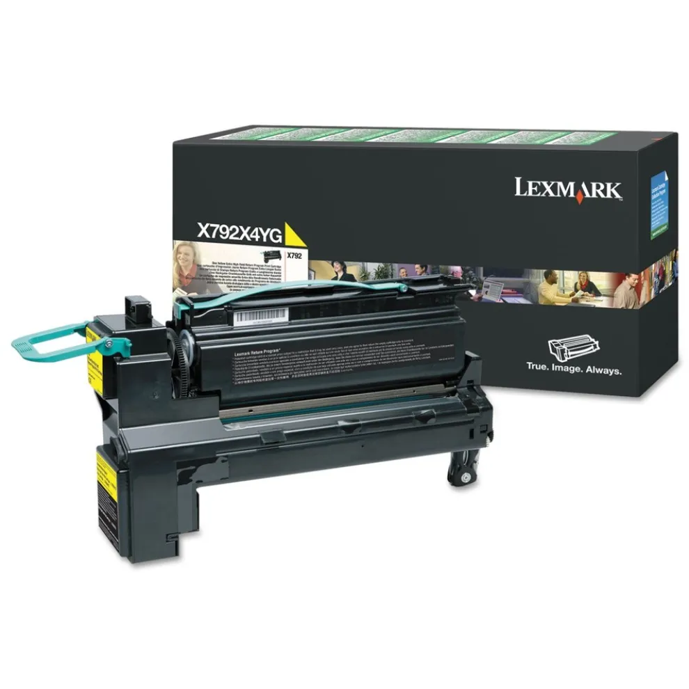 Lexmark 20000 Page Yield Return Program Extra High-Yield Toner - Yellow