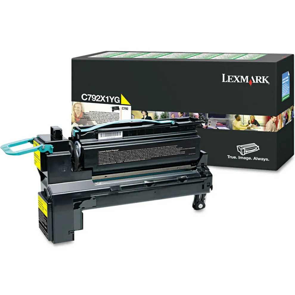 Lexmark 20,000 Page-Yield Return Program Extra High-Yield Toner - Yellow