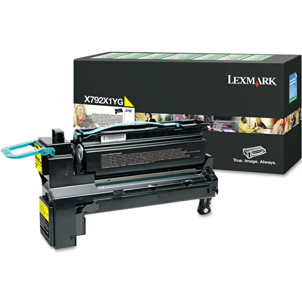Lexmark 20,000 Page-Yield Return Program Extra High-Yield Toner - Yellow