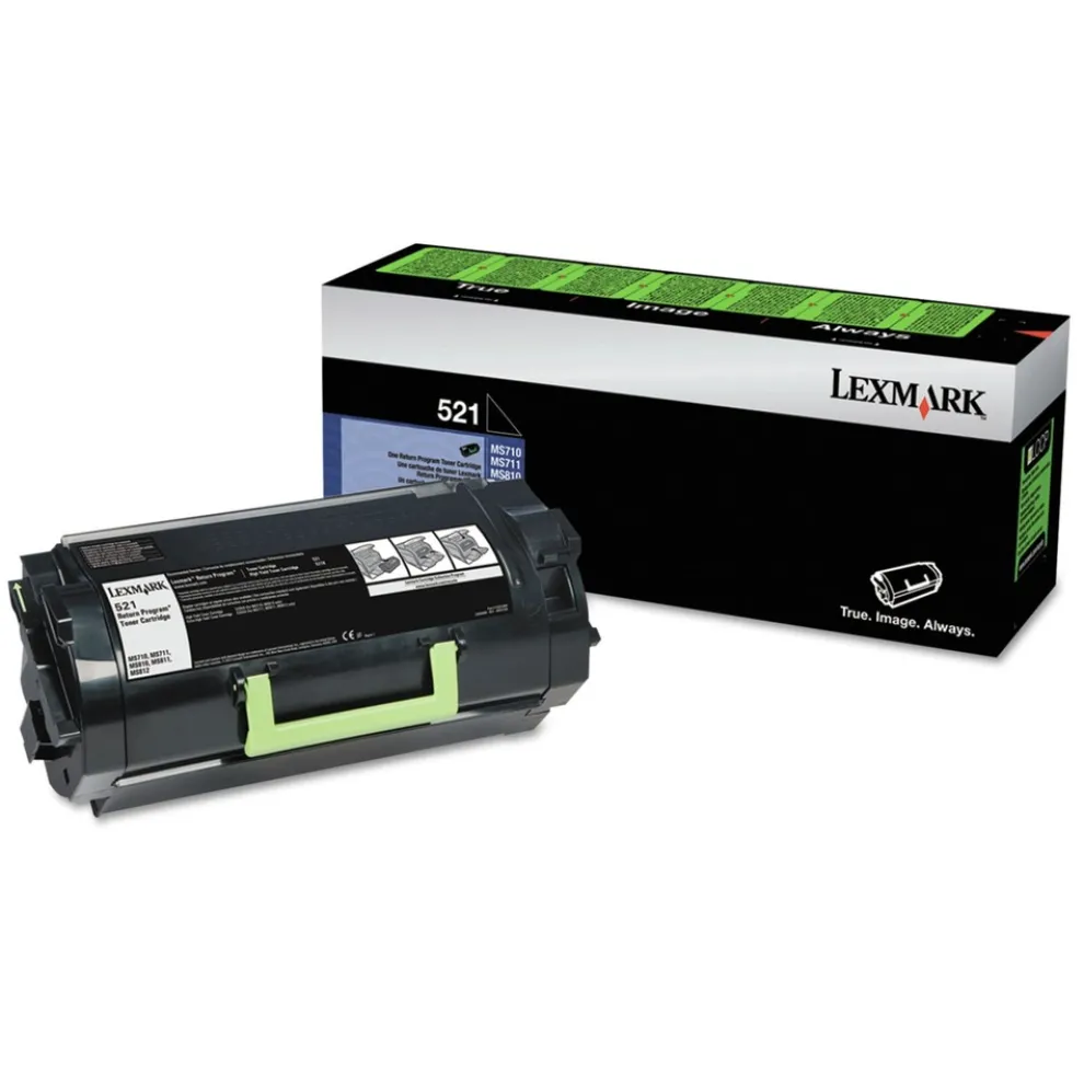 Lexmark 6,000 Page-Yield Toner - Black