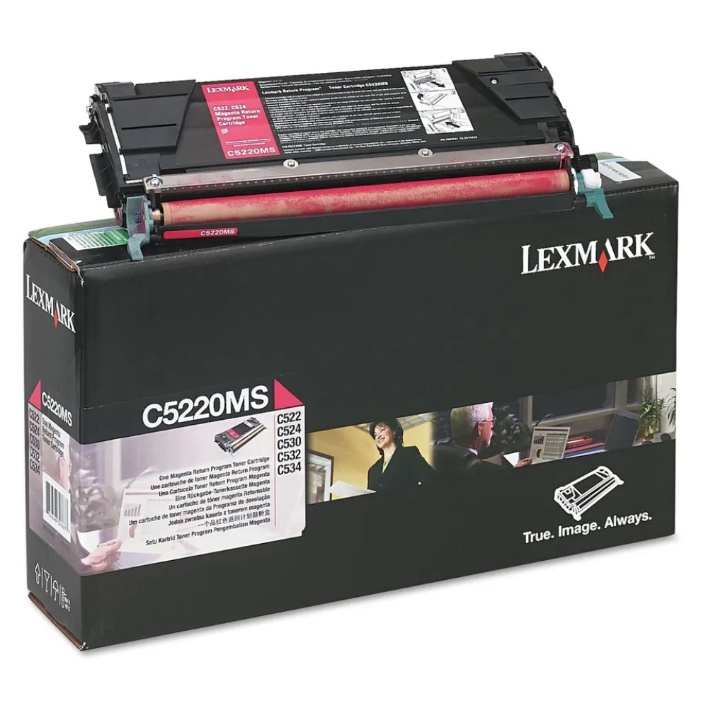 Lexmark Return Program 3000 Page-Yield Toner Cartridge for C522/C524/C53X - Magenta