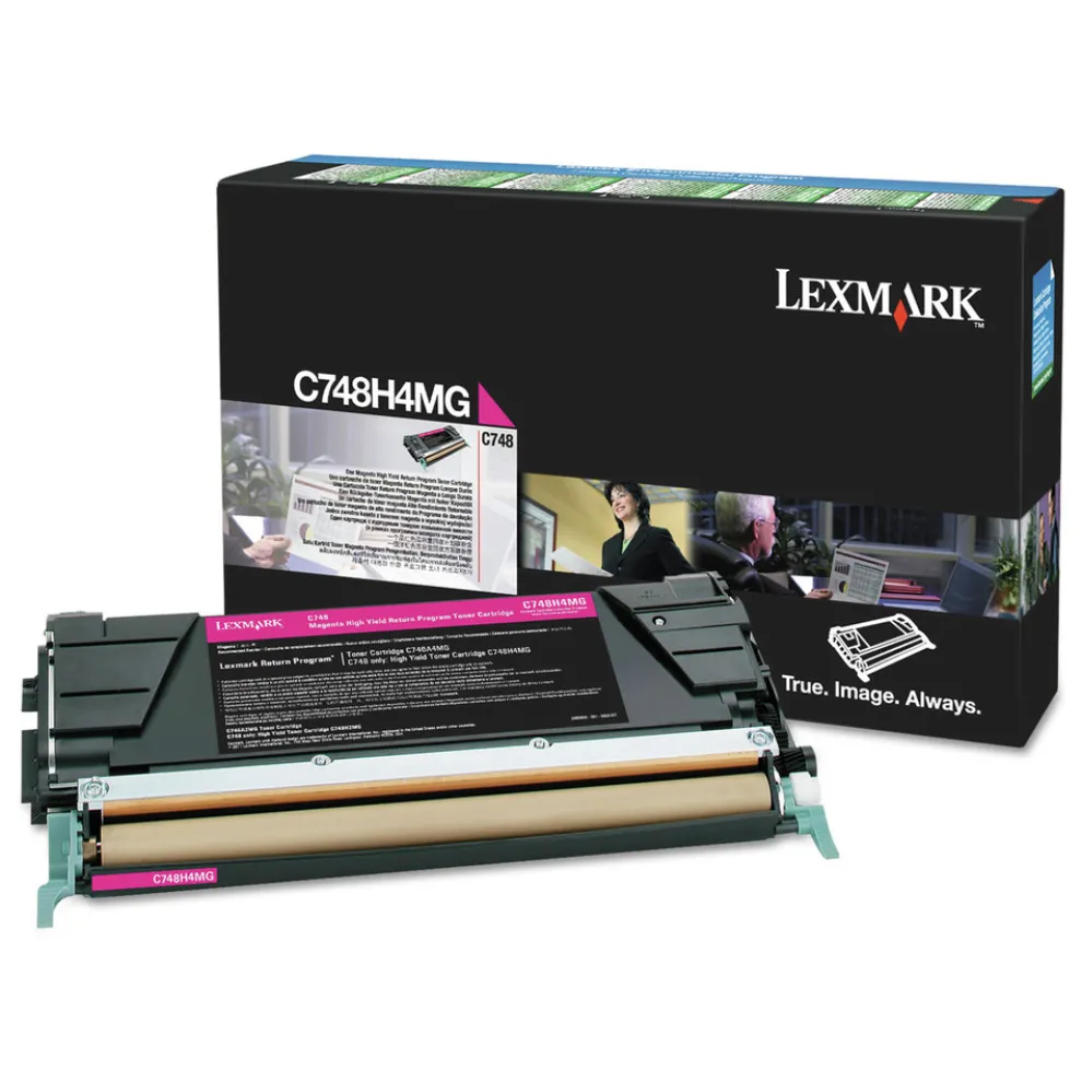 Lexmark Return Program 10000 Page High Yield TAA Compliant Toner Cartridge - Magenta