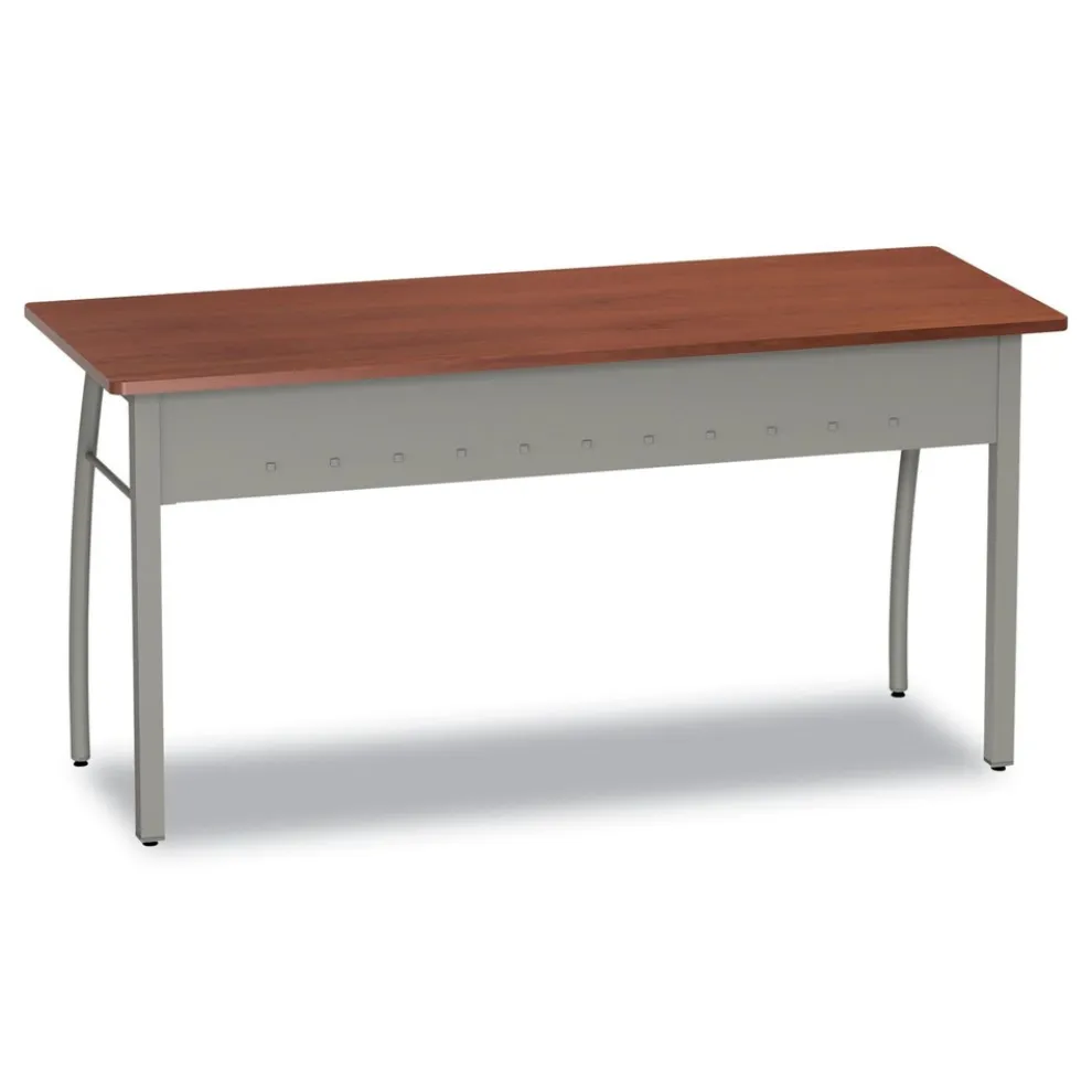 Linea Italia Trento Line 59.13 in. x 23.63 in. x 29.5 in. Rectangular Desk - Shaker Cherry