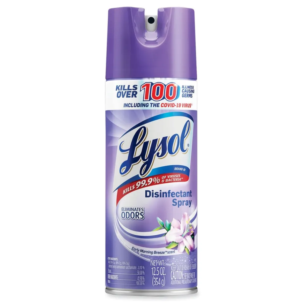 LYSOL Brand 12.5 oz. Aerosol Spray Disinfectant Spray - Early Morning Breeze
