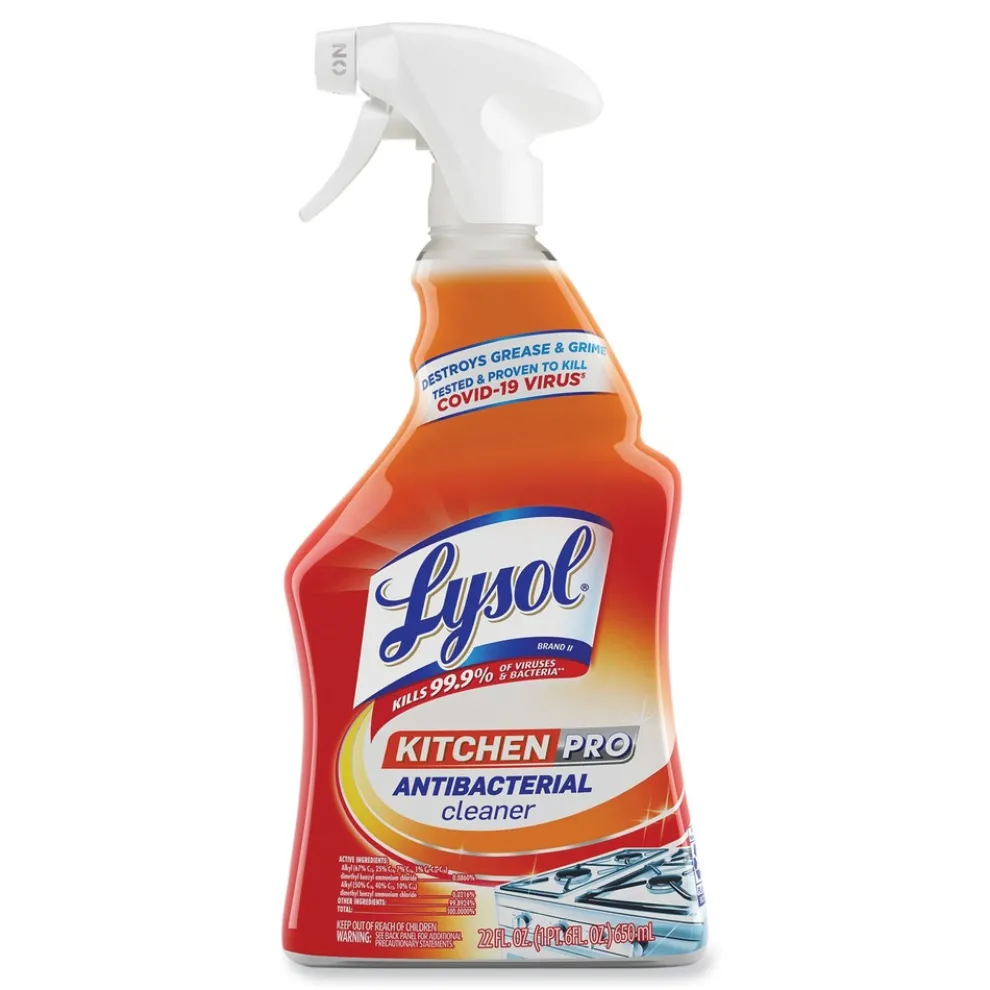 LYSOL Brand 22 oz Kitchen Pro Antibacterial Cleaner - Citrus Scent