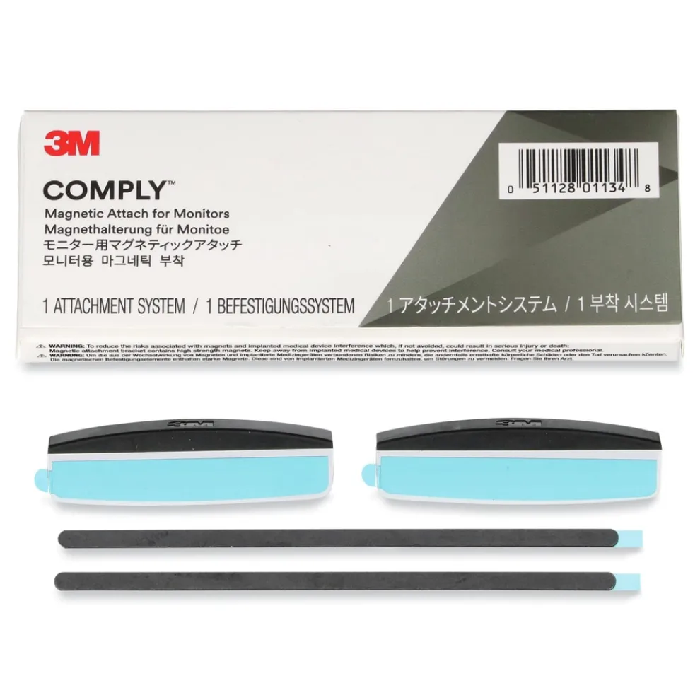 3M 16:10 Aspect Ratio Comply Magnetic Attach Privacy Filter for 24 in. Widescreen Flat Panel Monitor