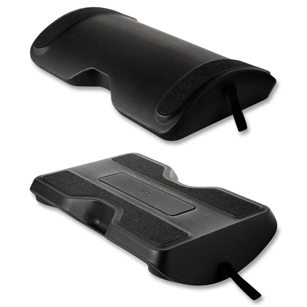 3M 19.98 in. x 11.97 in. x 4.2 in. Foot Rest for Standing Desks - Black