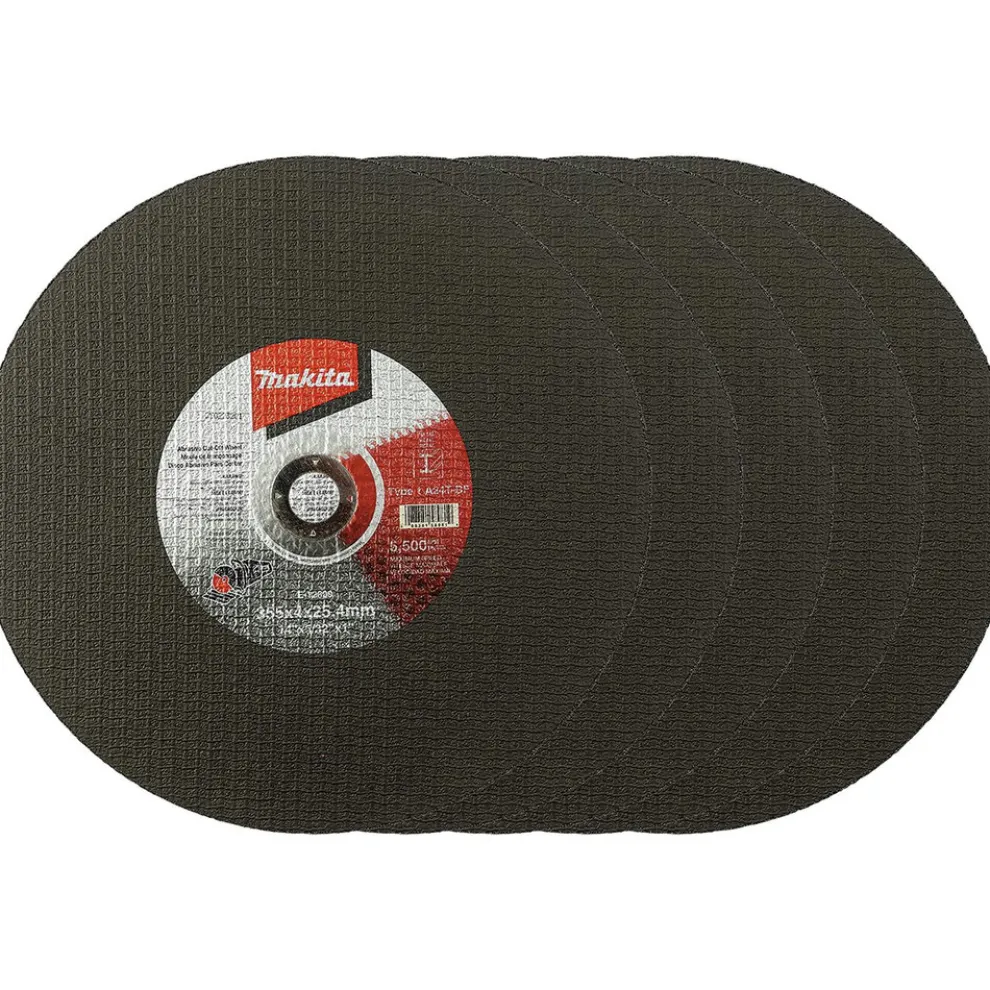 Makita 5-Piece 14 in. x 5/32 in. x 1 in. Abrasive Cut‑Off Wheels Set