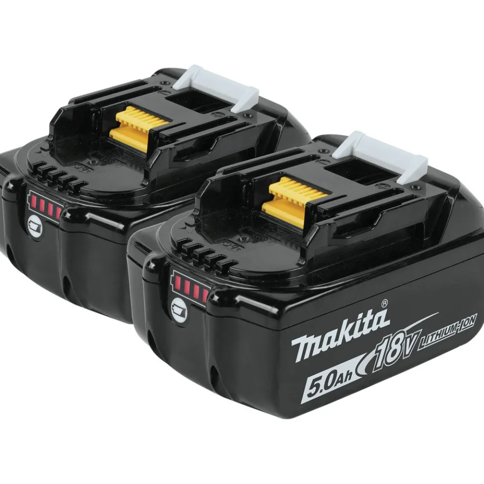 Makita 2-Piece 18V LXT Lithium-Ion Batteries (5 Ah)